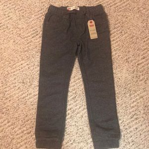 Boys Levi knit joggers